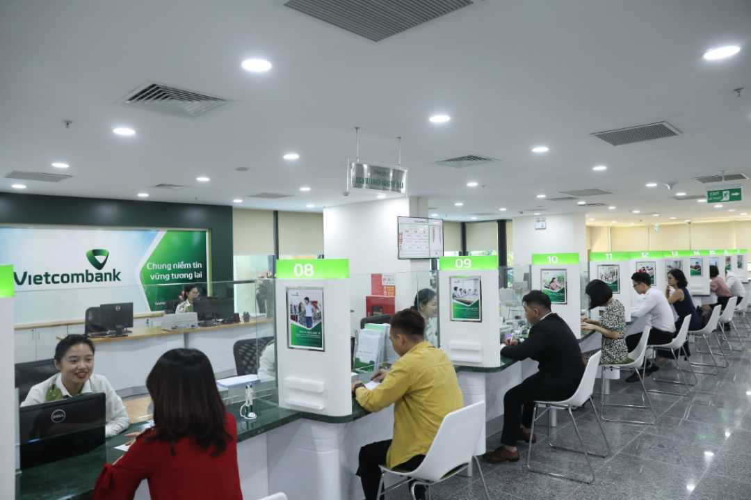 Khá nhiều phòng giao dịch Vietcombank trên cả nước