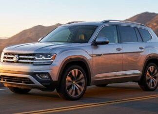 Xe Volkswagen: Biểu Tượng Chất Lượng Đức Và Sự Tinh Tế Volkswagen Teramont mạnh mẽ lướt trên cung đường đèo núi