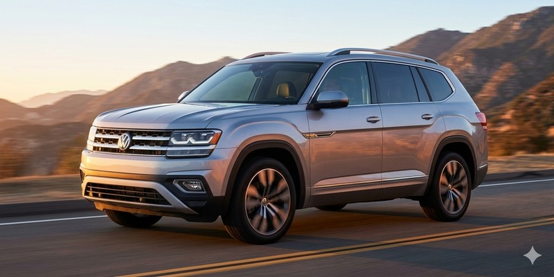 Volkswagen Teramont mạnh mẽ lướt trên cung đường đèo núi